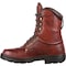Georgia Boot Eagle Light, Men's Work Boot, 9 M, Leather, 8 in Height, Russet Wildwood G8083 - alternate 3
